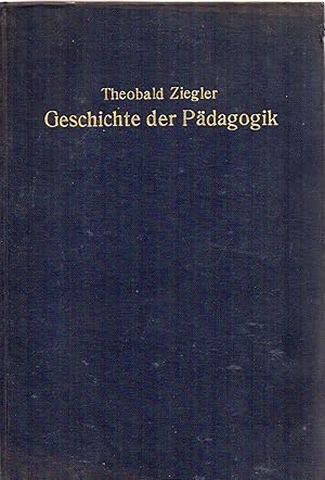 Seller image for Geschichte der Pdagogik for sale by Clivia Mueller