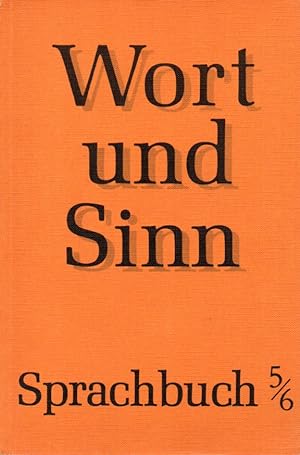 Bild des Verkufers fr Wort und Sinn.Sprachbuch fr den Deutschunterricht 5/6 zum Verkauf von Clivia Mueller