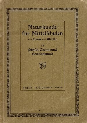 Image du vendeur pour Naturkunde(Physik,Chemie und Mineralogie) mis en vente par Clivia Mueller