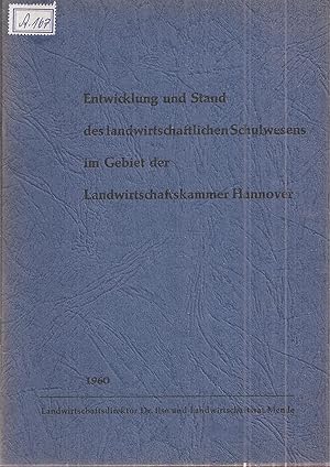 Imagen del vendedor de Entwicklung und Stand des landwirtschaftlichen Schulwesens im a la venta por Clivia Mueller