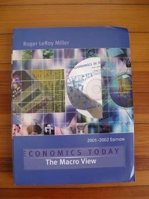 Image du vendeur pour Economics Today: The Macro View mis en vente par Julian's Bookshelf