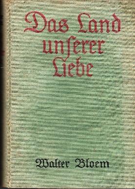 Bild des Verkufers fr Das Land unserer Liebe. Roman. zum Verkauf von Buchversand Joachim Neumann