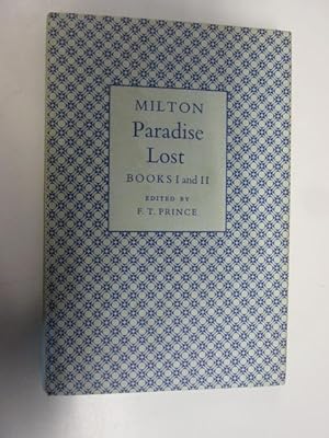 Bild des Verkufers fr Paradise Lost : Books I and II zum Verkauf von Goldstone Rare Books