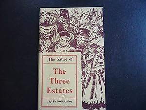Image du vendeur pour The Satire of The Three Estates. mis en vente par J. King, Bookseller,