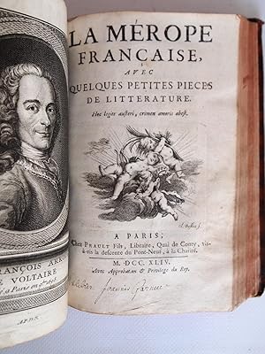 Image du vendeur pour Les fils ingrats [Ensemble] Mahomet [Ensemble] Le Mrope franaise [Ensemble] Lettre a Mr. Norberg [Ensemble] L'ecole des meres [Ensemble] L'heureux retour mis en vente par Librairie Le Feu Follet