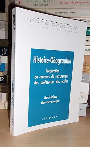 HISTOIRE-GEOGRAPHIE : Préparation Au Concours De Recrutement Des Professeurs Des Ecoles