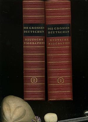 Die Grossen Deutschen in 5 Bänden. Band 5 Register. Mit 86 Abbildungen, 6 Farbtafeln und 8 Facsim...