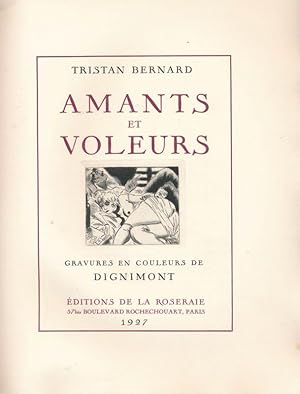 Image du vendeur pour Amants et voleurs mis en vente par LIBRAIRIE GIL-ARTGIL SARL