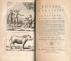 Imagen del vendedor de Voyage  la Guiane et a Cayenne, Fait en 1789 et annes suivantes a la venta por LIBRAIRIE GIL-ARTGIL SARL