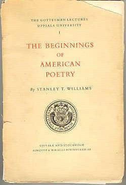The Beginnings of American Poetry