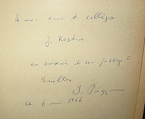 Seller image for �tude thermodynamique des ph�nom�nes irr�versibles. SIGNED BY ILYA PRIGOGINE TO JOSEPH KESTIN. for sale by Scientia Books, ABAA ILAB