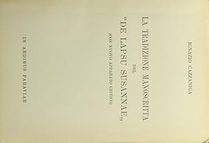 La tradizione manoscritta del De Lapsu Susannae