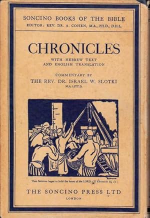 The Soncino Books of the Bible: Chronicle ; Hebrew Text & English Translation