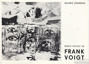 Imagen del vendedor de Frank Voigt Kulturbund der DDR, Galerie Comenius, Orbis Pictus 20, 24. Mai bis 29. Juni 1980 a la venta por Leipziger Antiquariat