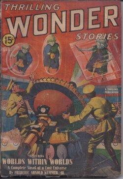 Image du vendeur pour THRILLING WONDER Stories: March, Mar. 1940 mis en vente par Books from the Crypt