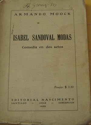 Imagen del vendedor de Isabel Sandoval Modas a la venta por Librera Monte Sarmiento