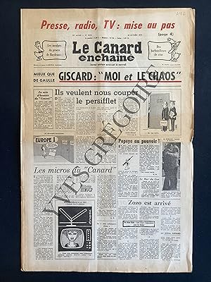 LE CANARD ENCHAINE-N°2818-30 OCTOBRE 1974