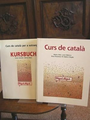 2 Bände: Curs de català per a no-catalanoparlants adults - Digui, digui.(in katalanischer Sprache...