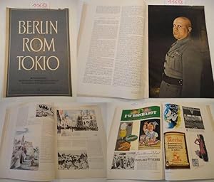 Seller image for Berlin Rom Tokio - Monatsschrift fr die Vertiefung der kulturellen Beziehungen der Vlker des weltpolitischen Dreiecks. Heft Nr.9 September 1942 Jahrgang 4 Dieses Buch wird von uns nur zur staatsbrgerlichen Aufklrung und zur Abwehr verfassungswidriger Bestrebungen angeboten (86 StGB) for sale by Galerie fr gegenstndliche Kunst