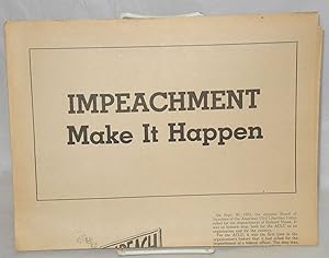 Impeachment: make it happen