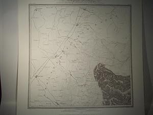 Oberthal. Karte von dem Königreiche Würtemberg. Blatt 21 / XLVII/ 1849 Topographische Atlas. Repr...