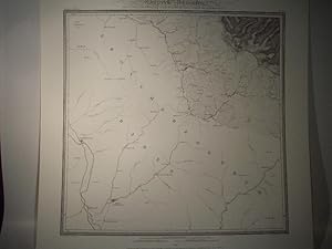 Kniebis. Karte von dem Königreiche Würtemberg. Blatt 29 / XLV / 1848 Topographische Atlas. Reprod...