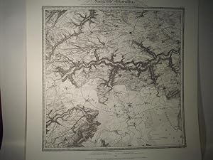 Horb. Karte von dem Königreiche Würtemberg. Blatt 31 / XLIV / 1848 Topographische Atlas. Reproduk...