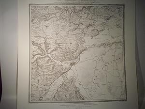 Ulm. Karte von dem Königreiche Würtemberg. Blatt 35 / VII / 1832 Topographische Atlas. Reprodukti...