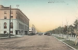 Hotel New Grand, Yokohama, Japan, very early postcard, unused