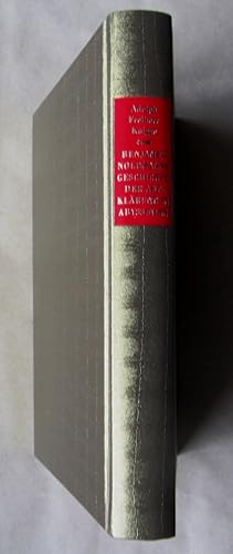 Imagen del vendedor de Benjamin Noldmanns Geschichte der Aufklrung in Abyssinien. Vorgestellt und mit einem thiopisch-deutschen Brckenschlag versehen von Asfa-Wossen Asserate. ("Die Andere Bibliothek") a la venta por Versandantiquariat Dr. Wolfgang Ru