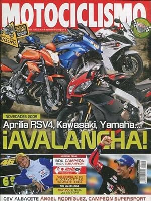 REVISTA MOTOCICLISMO. ¡AVALANCHA! NUMERO 2.118 23 al 29 DE SEPTIEMBRE DE 2008.