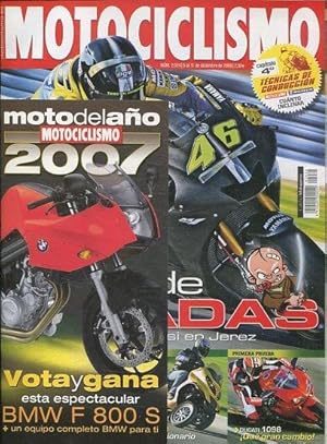 REVISTA MOTOCICLISMO. ESPADAS. NUMERO 2024 5 AL 11 DE DICIEMBRE DE 2006.