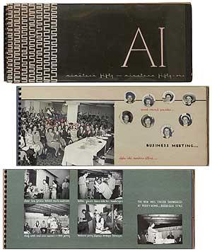 Seller image for Alpha Iota Chapter of Theta Sigma Phi. Yearbook 1950-1951. [Cover title]: AI: Nineteen Fifty - Nineteen Fifty-one for sale by Between the Covers-Rare Books, Inc. ABAA