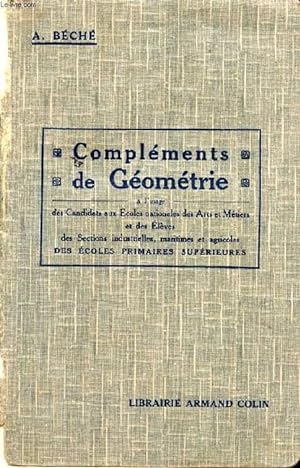 Bild des Verkufers fr COMPLEMENTS DE GEOMETRIE, E.P.S. zum Verkauf von Le-Livre