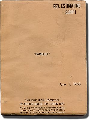 Bild des Verkufers fr Camelot (Original screenplay for the 1967 film) zum Verkauf von Royal Books, Inc., ABAA