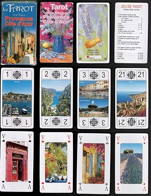 Image du vendeur pour Le Tarot de la Rgion Provence d'Azur. 78 Cartes. mis en vente par Buch von den Driesch