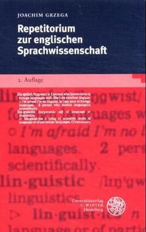 Seller image for Repetitorium zur englischen Sprachwissenschaft for sale by primatexxt Buchversand