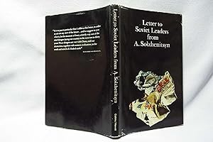 Seller image for Letter To Soviet leaders : First thus for sale by PW Books