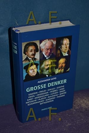 Seller image for Groe Denker [Hrsg. von: Abraham Melzer] for sale by Antiquarische Fundgrube e.U.