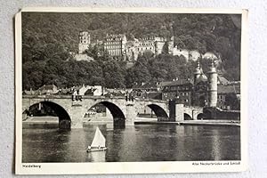 Heidelberg, Alte Neckarbrücke und Schloß