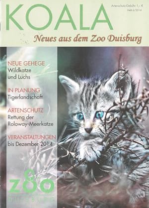 Image du vendeur pour Zoo-Journal Koala, Heft 6/2014 mis en vente par Schueling Buchkurier