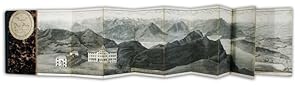 Seller image for Panorama vom Rigi-Berg gezeichnet und herausgegeben von Heinrich Keller. v. J.J. Scheurmann gest. Panorama du Mont-Righi. Edition originale corrige. Vermehrt und berichtigt 1816 (bis)1868. for sale by Harteveld Rare Books Ltd.