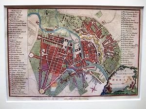 A Plan of the City of Berlin. Stadtplan Berlin.