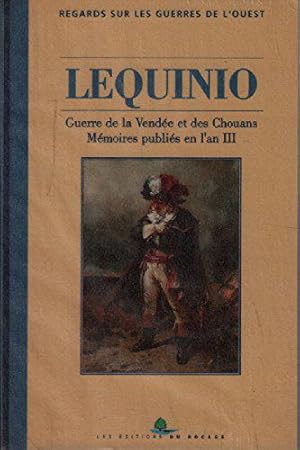 Seller image for Guerre de la Vende et des Chouans (Regards sur les guerres de l'Ouest) for sale by JLG_livres anciens et modernes