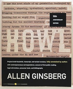 Immagine del venditore per Howl; Original Draft Facsimile, Transcript, and Varient Versions, Fully Annotated by Author, with Contemporaneous Correspondence, Account of First Public Reading, Legal Skirmishes, Precursor Texts, and Bibliography venduto da Bauer Rare Books