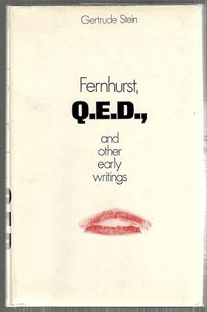 Seller image for Fernhurst, Q.E.D., and Other Early Writings for sale by Bauer Rare Books