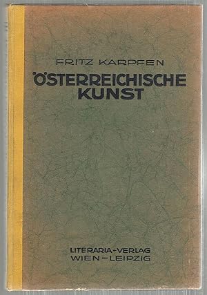 Seller image for sterreichische Kunst; Gegenwartskunst for sale by Bauer Rare Books