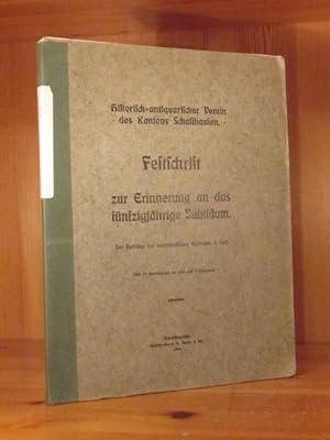 Festschrift zur Erinnerung an das 50jährige Jubiläum des historisch-antiquarischen Vereins des Ka...