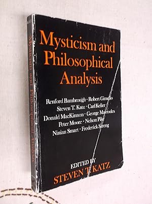 Seller image for Mysticism and Philosophical Analysis for sale by Barker Books & Vintage