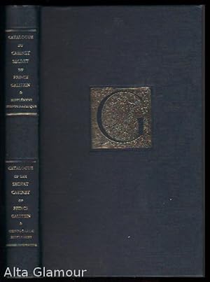 Seller image for CATALOGUE DU CABINET SECRET DU PRINCE G***. Collection de livres, objets curieux et rares concernant l'amour, les femmes et le mariage. Avec les prix de vente.; [CATALOGUE OF THE SECRET CABINET OF PRINCE G*** [Galitzin]. Collection of books and curious and rare objects concerning love, women and marriage including the sale price. With an Introduction to this Edition by W. N. Schors for sale by Alta-Glamour Inc.